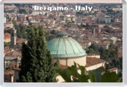 Bergamo - Italy - Jumbo Fridge Magnet Souvenir Gift Present 20I2