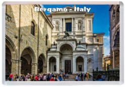 Bergamo - Italy - Jumbo Fridge Magnet Souvenir Gift Present 20I4