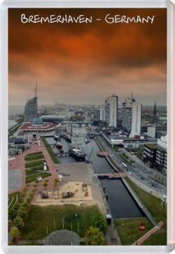 Bremerhaven - Germany- Jumbo Fridge Magnet/Magnets Souvenir Gift Present 16G1