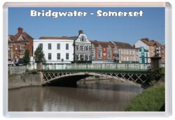 Bridgwater - Somerset - Jumbo Fridge Magnet Souvenir Gift Present 20E2