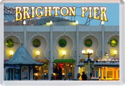 Brighton Pier - East Sussex - Jumbo Fridge Magnet Souvenir Gift Present 16E1