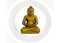 Buddha - Car Tax Disc Permit Window Holder - Reusable