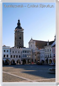 Budejovice - Czech Republic - Jumbo Fridge Magnet Souvenir Gift Present 16CR1