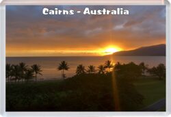 Cairns - Australia - Jumbo Fridge Magnet Souvenir Gift Present 20A1