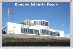 Canvey Island - Essex - Jumbo Fridge Magnet Souvenir Gift Present 20E1