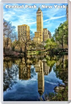 Central Park - New York - USA - Jumbo Fridge Magnet Souvenir Gift Present 20US4