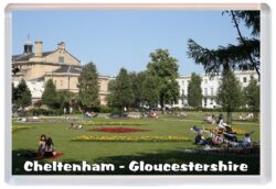 Cheltenham - Gloucestershire - Jumbo Fridge Magnet Souvenir Gift Present 20E2