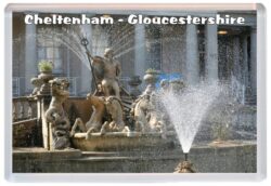Cheltenham - Gloucestershire - Jumbo Fridge Magnet Souvenir Gift Present 20E4