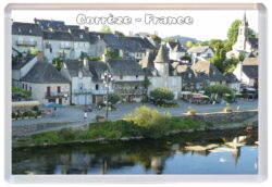 Correz - France - Jumbo Fridge Magnet Souvenir Gift Present 20F4