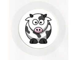 Funny Cow - Car Tax Disc Permit Window Holder - Reusable
