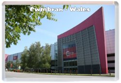 Cwmbran - Wales - Jumbo Fridge Magnet Souvenir Gift Present 20W1