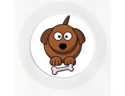Dog & Bone - Car Tax Disc Permit Window Holder - Reusable