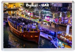 Dubai - UAE - Jumbo Fridge Magnet Souvenir Gift Present 20D7