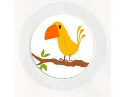 Funny Bird - Car Tax Disc Permit Window Holder - Reusable