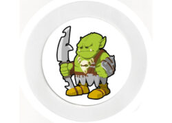 Goblin Warrior - Car Tax Disc Permit Window Holder - Reusable
