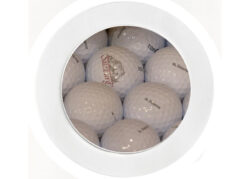 Golf Balls - Car Tax Disc Permit Window Holder - Reusable