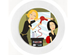 Hairdresser - Car Tax Disc Permit Window Holder - Reusable