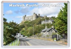 Harlech Castle - Gwynedd - Wales - Jumbo Fridge Magnet Souvenir Gift Present 20W1