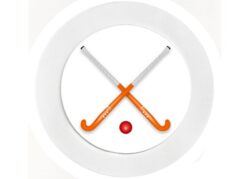 Hockey Sticks - Car Tax Disc Permit Window Holder - Reusable