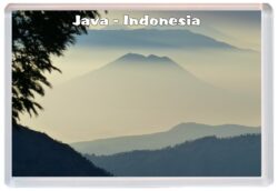 Java - Indonesia - Jumbo Fridge Magnet Souvenir Gift Present 20I4