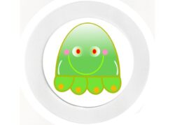 Jellyfish - Car Tax Disc Permit Window Holder - Reusable