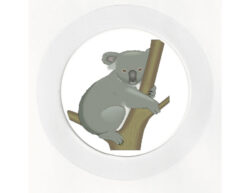 Koala - Car Tax Disc Permit Window Holder - Reusable