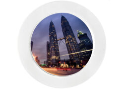 Kuala Lumpur - Car Tax Disc Permit Window Holder - Reusable