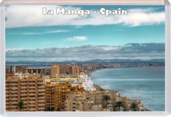 La Manga - Spain - Jumbo Fridge Magnet Souvenir Gift Present 20S1