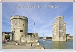 La Rochelle - France - Jumbo Fridge Magnet Souvenir Gift Present 16F1
