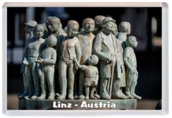 Linz - Austria - Jumbo Fridge Magnet Souvenir Gift Present 20A1