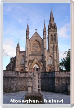 Monaghan - Ireland - Jumbo Fridge Magnet Souvenir Gift Present 20I1
