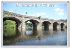 Monmouth - Wales - Jumbo Fridge Magnet Souvenir Gift Present 20W1