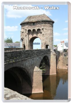 Monmouth - Wales - Jumbo Fridge Magnet Souvenir Gift Present 20W3