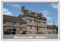 Monmouth - Wales - Jumbo Fridge Magnet Souvenir Gift Present 20W4