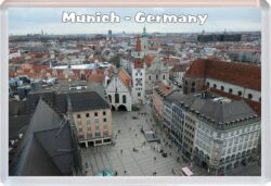 Munich - Germany - Jumbo Fridge Magnet/Magnets Souvenir Gift Present 20G7