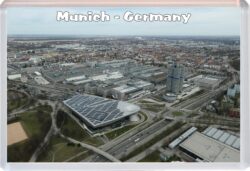 Munich - Germany - Jumbo Fridge Magnet/Magnets Souvenir Gift Present 20G8
