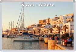 Naxos - Greece - Jumbo Fridge Magnet Souvenir Gift Present 20G3
