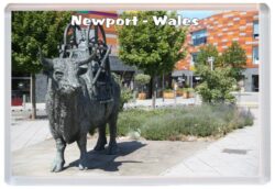 Newport - Gwent - Wales - Jumbo Fridge Magnet Souvenir Gift Present 20W2