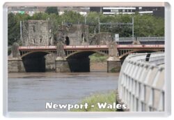 Newport - Gwent - Wales - Jumbo Fridge Magnet Souvenir Gift Present 20W4
