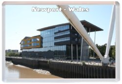 Newport - Gwent - Wales - Jumbo Fridge Magnet Souvenir Gift Present 20W5