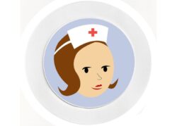 Nurse - Car Tax Disc Permit Window Holder - Reusable 1A