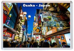 Osaka - Japan - Jumbo Fridge Magnet Souvenir Gift Present 20J3