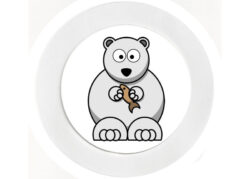 Polar Bear - Car Tax Disc Permit Window Holder - Reusable