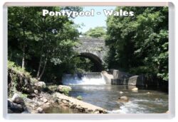 Pontypool - Wales - Jumbo Fridge Magnet Souvenir Gift Present 20W2
