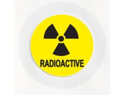Radioactive - Car Tax Disc Permit Window Holder - Reusable