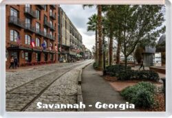 Savannah - Georgia - USA - Jumbo Fridge Magnet Souvenir Gift Present 20US1