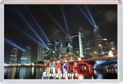 Singapore - Jumbo Fridge Magnet Souvenir Gift Present 20S7