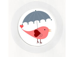 Spring Bird - Car Tax Disc Permit Window Holder - Reusable