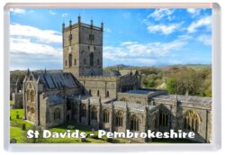 St Davids - Pembrokeshire - Wales - Jumbo Fridge Magnet Souvenir Gift Present 20W1