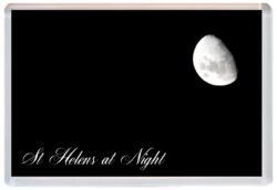 St Helens at Night - Jumbo Fridge Magnet Souvenir Gift Present